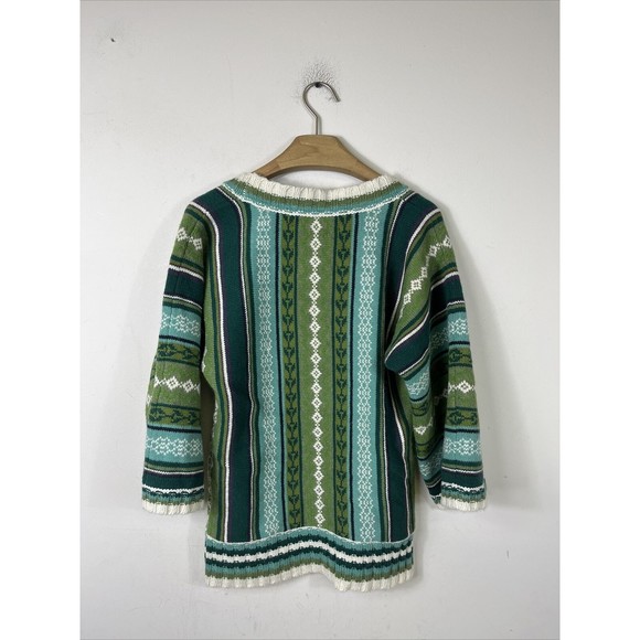 Old Navy Women's Aztec Print Scoop Neck Sweater Small NWT $34 Sparkly Glitter - Picture 4 of 7